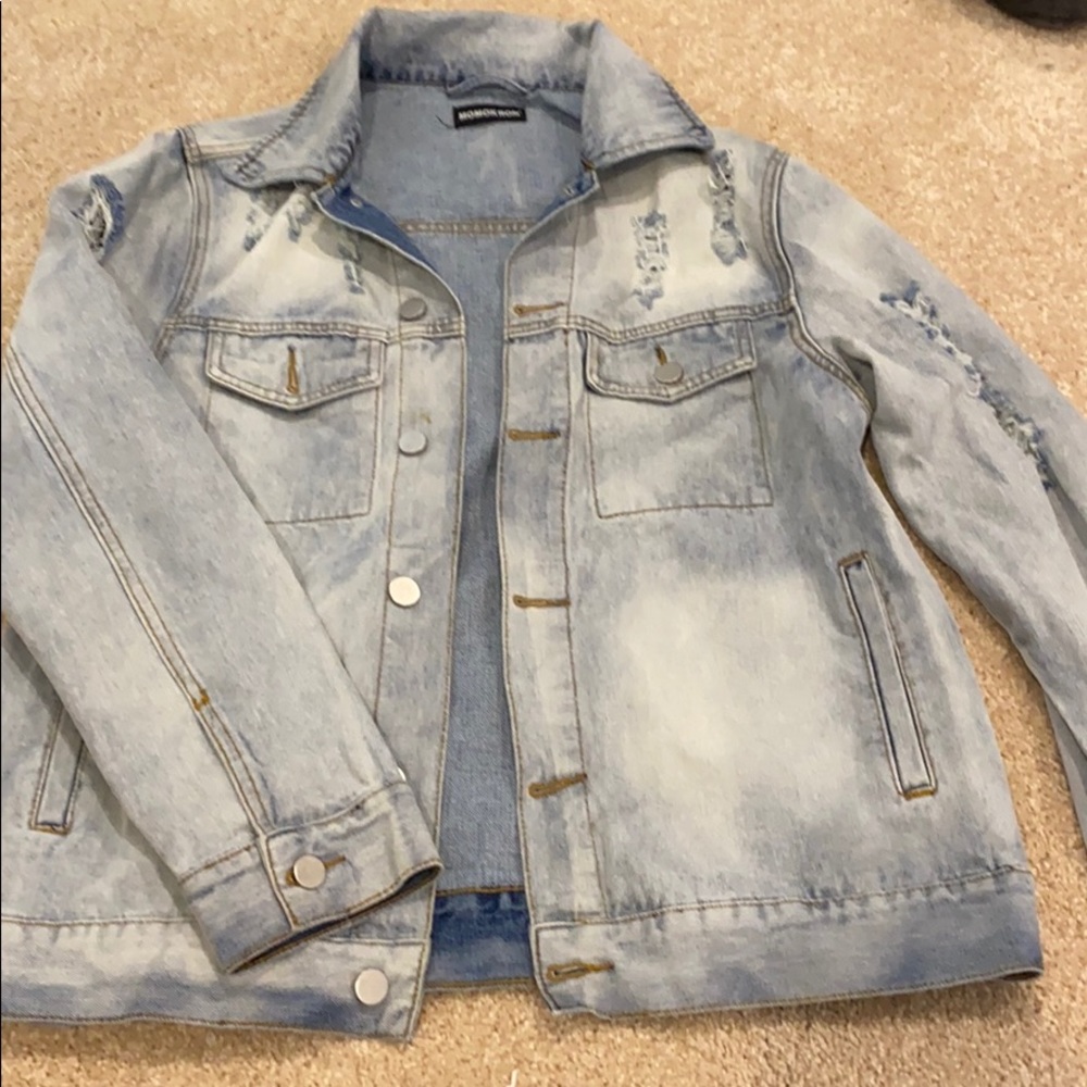 Vintage oversized jean jacket
